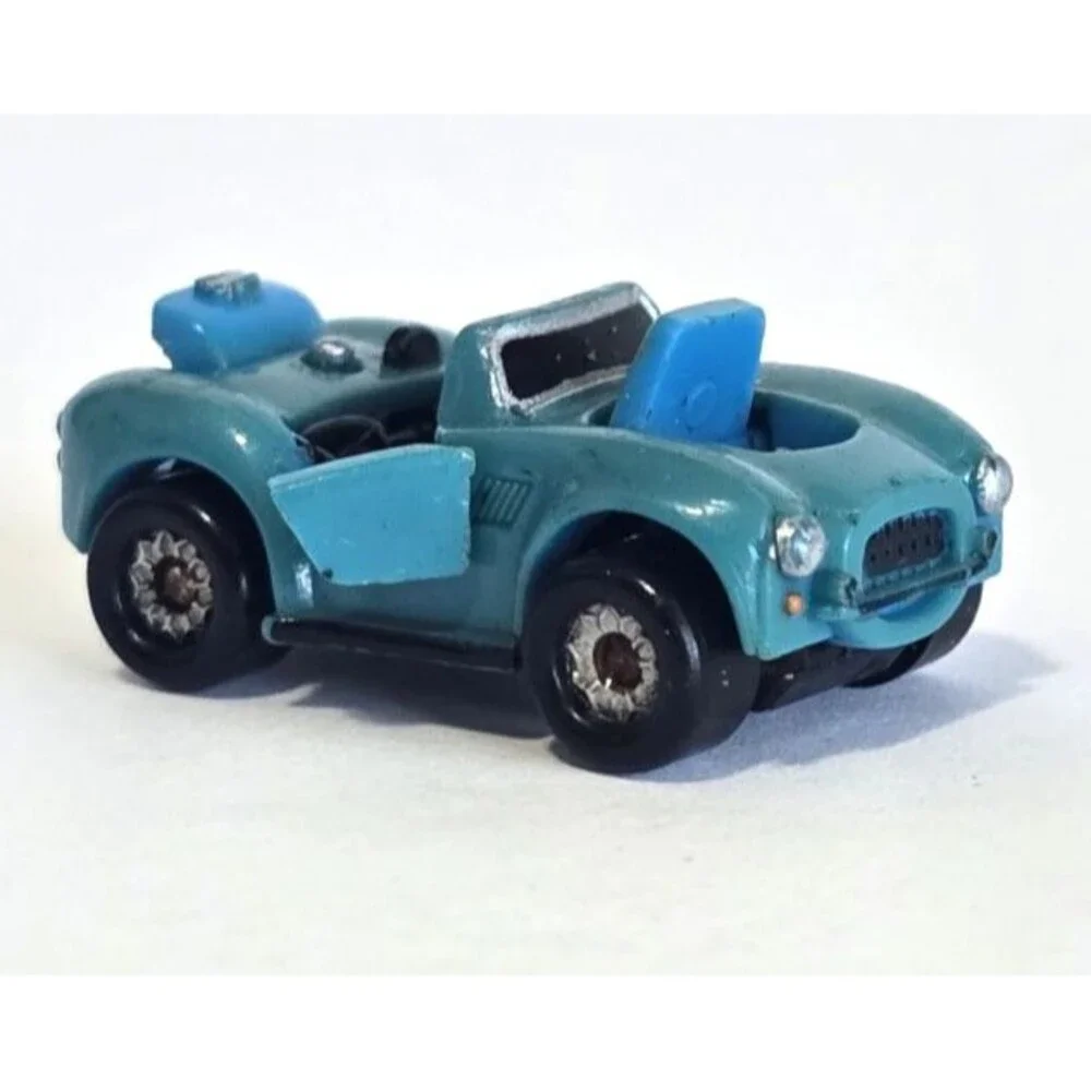 Vintage 1988 Galoob Micro Machines Deluxe Blue Shelby Cobra 1:160